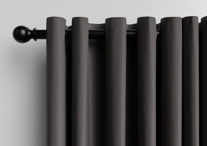 Devonshire, Charcoal - Made to Measure Curtains - Image 12